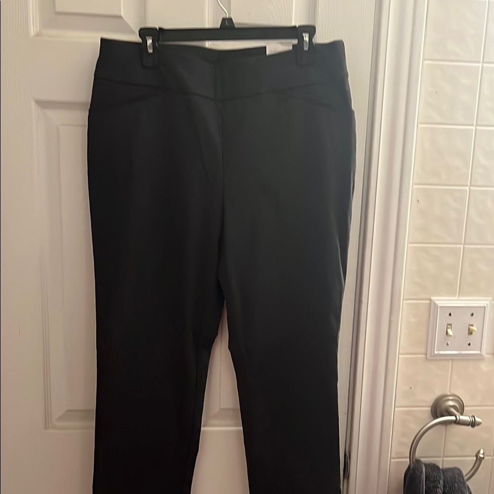 Chico's Black Straight Leg Pants